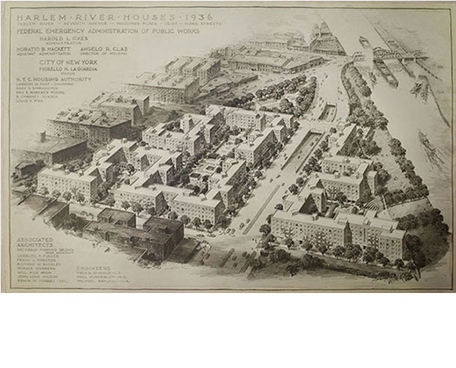 Harlem River Houses, 1937